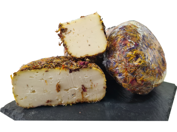 Tomme de Chèvre aux Fleurs