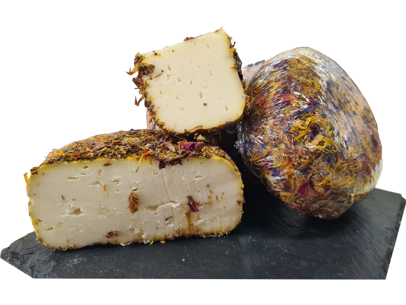 Tomme de Chèvre aux Fleurs